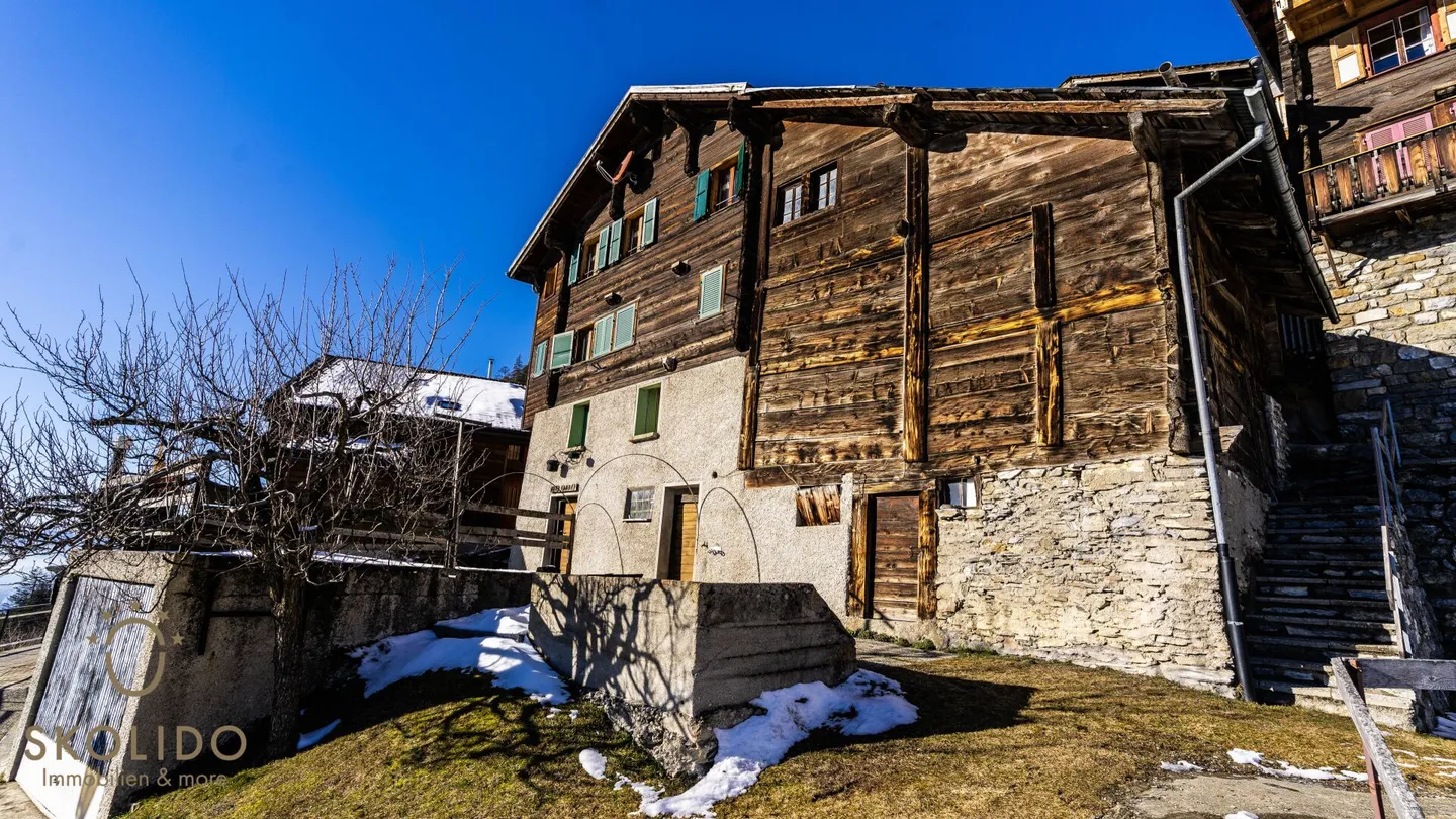 Walliser Haus an sonniger Lage mit Panorama - Foto 17 von 39