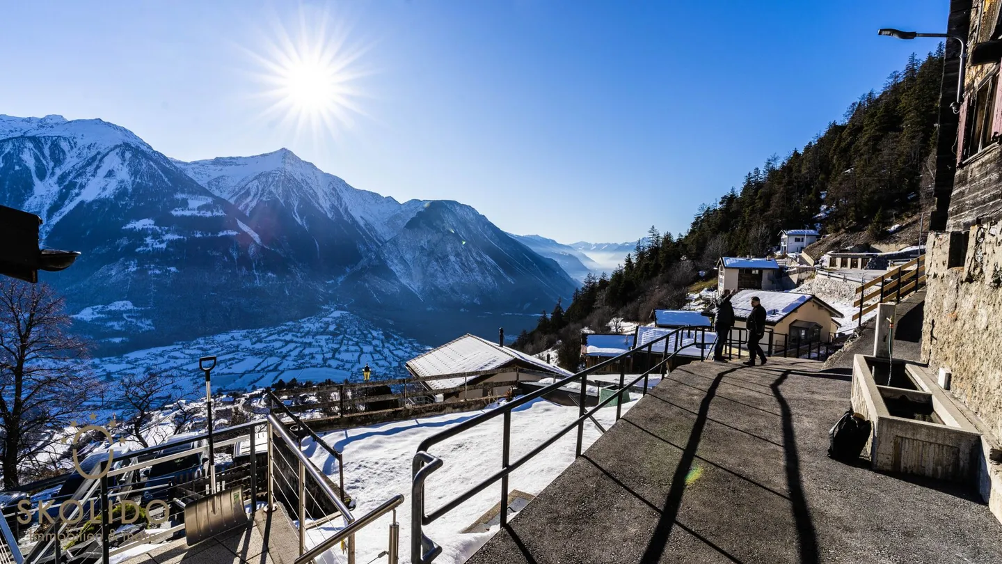 Walliser Haus an sonniger Lage mit Panorama - Foto 37 von 39