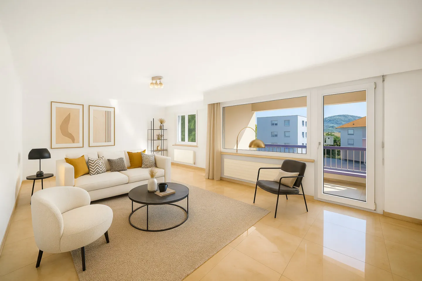 Élégant 4.5 pièces rénové - 1 mois de loyer offert* - Photo 1 sur 7