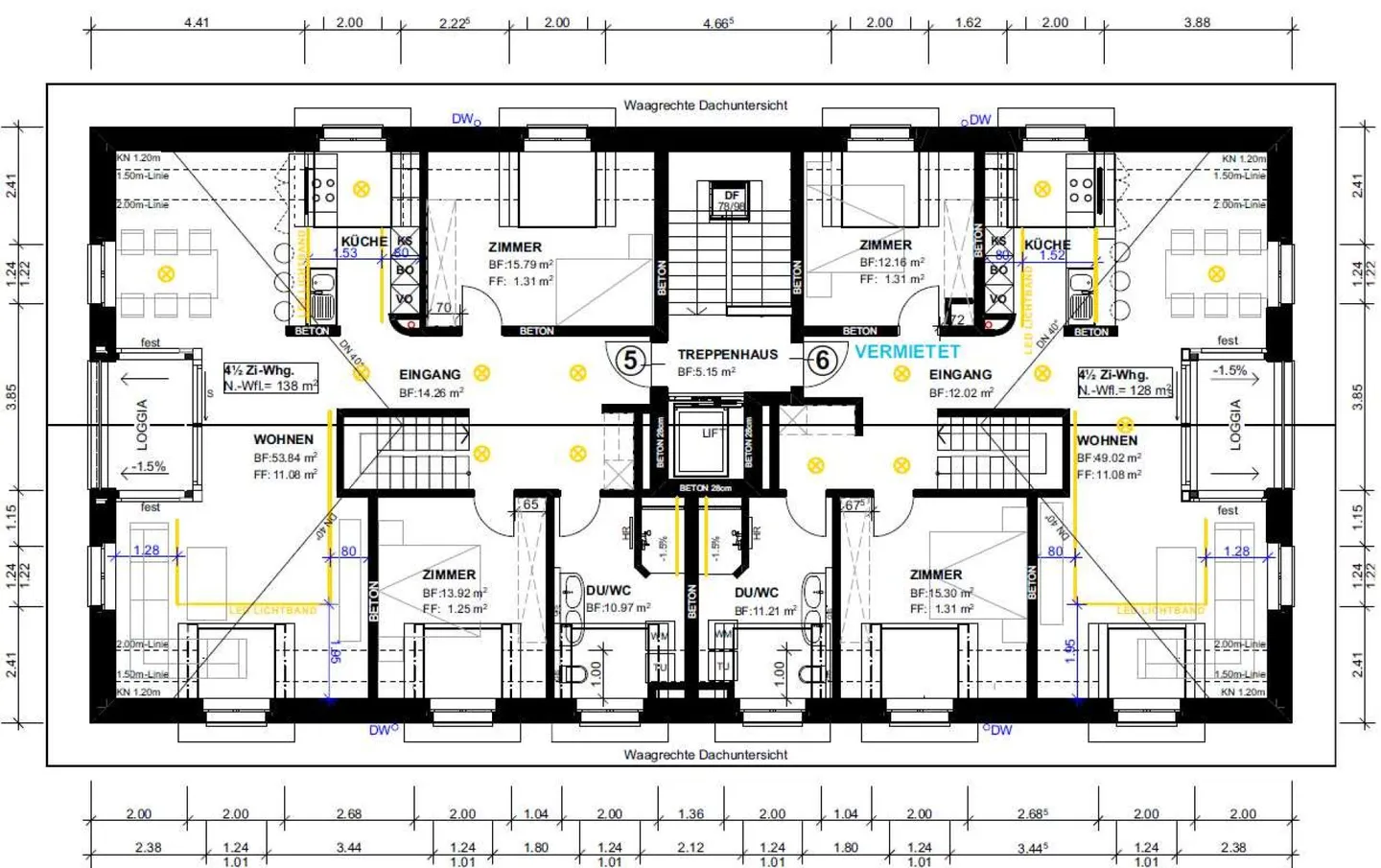 À louer sur le Vorderen Rebweg à 9534 Gähwil; appartements de 4½ pièces dans un emplacement calme et ensoleillé; première occupation à partir du 1er novembre 2025 ou sur rendez-vous / seulement 1 minute à pied des transports en commun et des commerces ! - Photo 13 sur 27