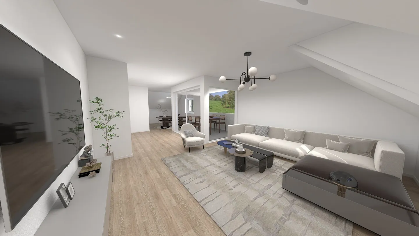 À louer sur le Vorderen Rebweg à 9534 Gähwil; appartements de 4½ pièces dans un emplacement calme et ensoleillé; première occupation à partir du 1er novembre 2025 ou sur rendez-vous / seulement 1 minute à pied des transports en commun et des commerces ! - Photo 15 sur 27