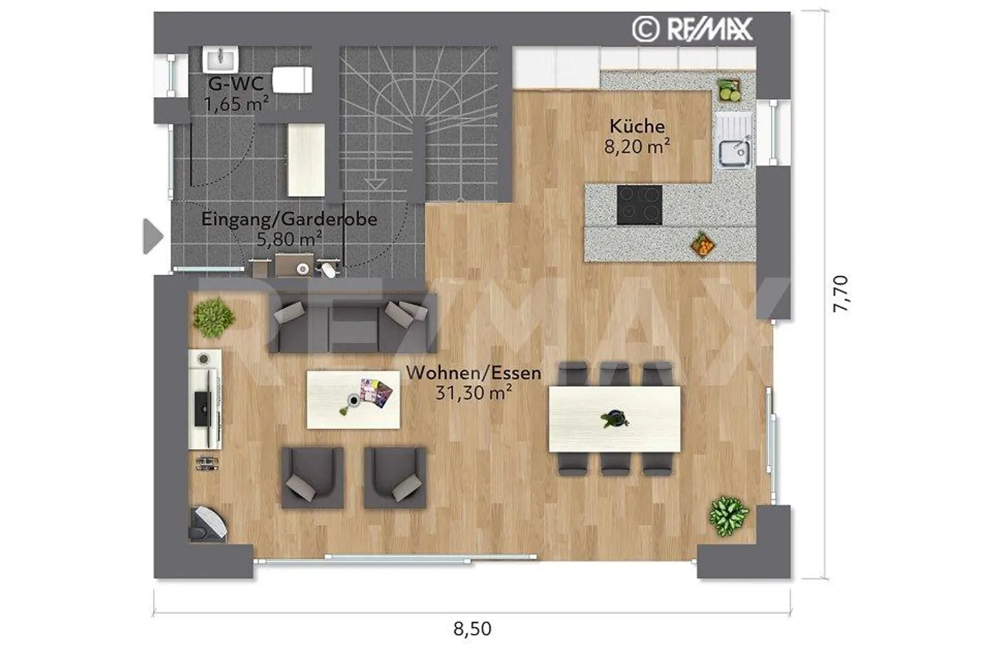 WITHIN WALKING DISTANCE TO THE S-TRAIN STATION: FREE-STANDING 5½-ROOM HOUSE - Photo 9 of 12