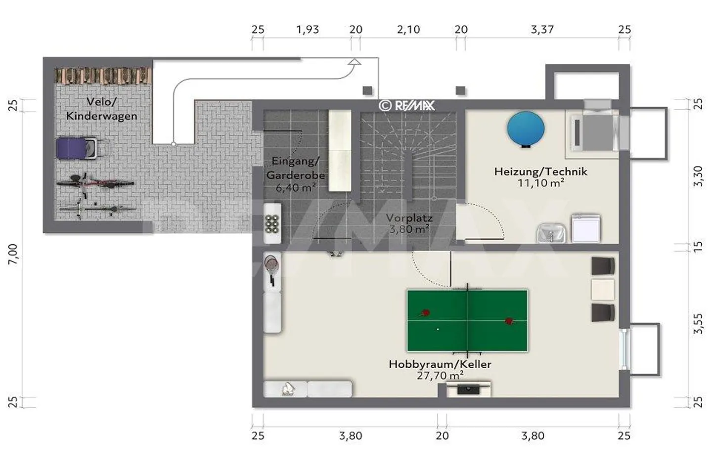 WITHIN WALKING DISTANCE TO THE S-TRAIN STATION: FREE-STANDING 5½-ROOM HOUSE - Photo 12 of 12