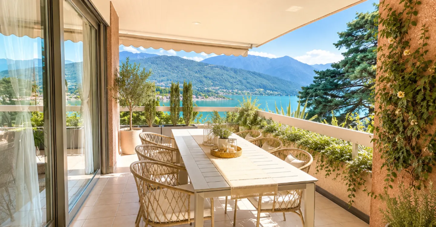 Traum-Penthouse am Luganersee - Foto 1 von 12