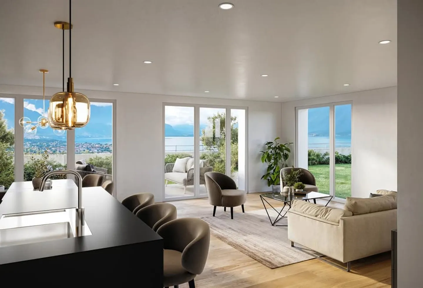 Appartement Élégant à Chardonne - Photo 2 sur 6