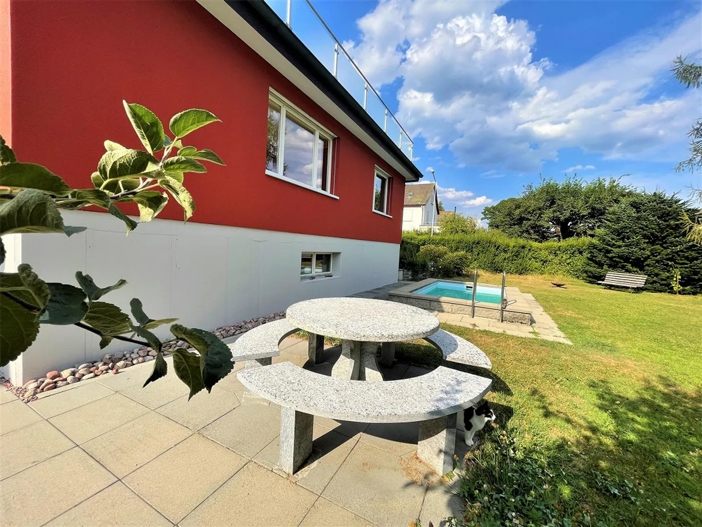 Cozy Single-Family Home with Pool and Plenty of Surroundings - Photo 2 of 13