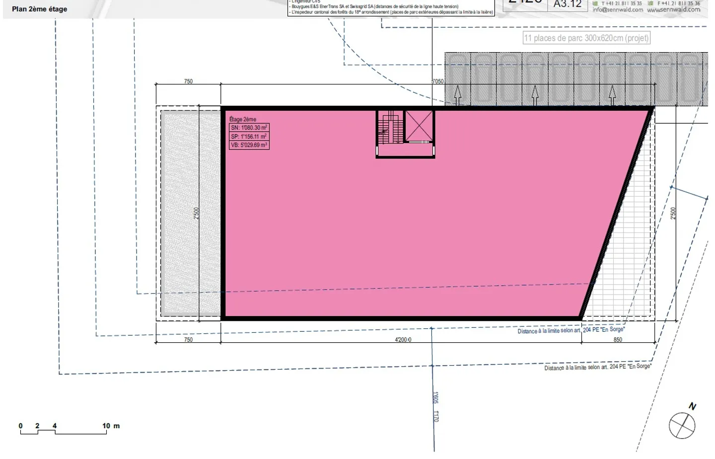 Edificio industriale indipendente - Bussigny - Visibilità dall'autostrada - Foto 7 di 8