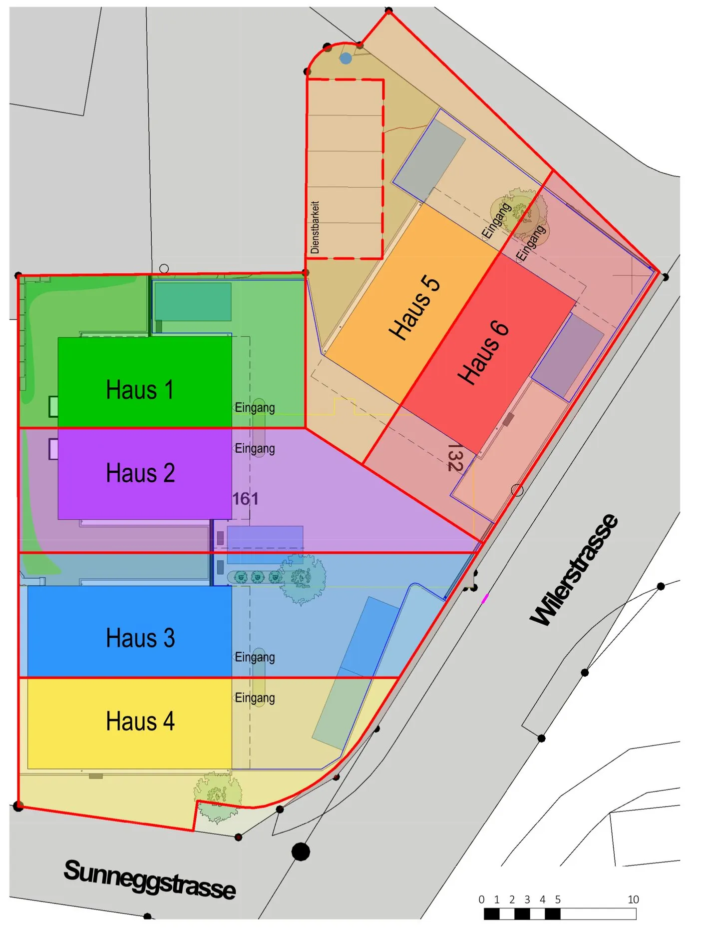 Neubau Sunnegg - 6 Doppeleinfamilienhäuser von 4.5 - 5.5 Zimmer - Foto 6 von 6