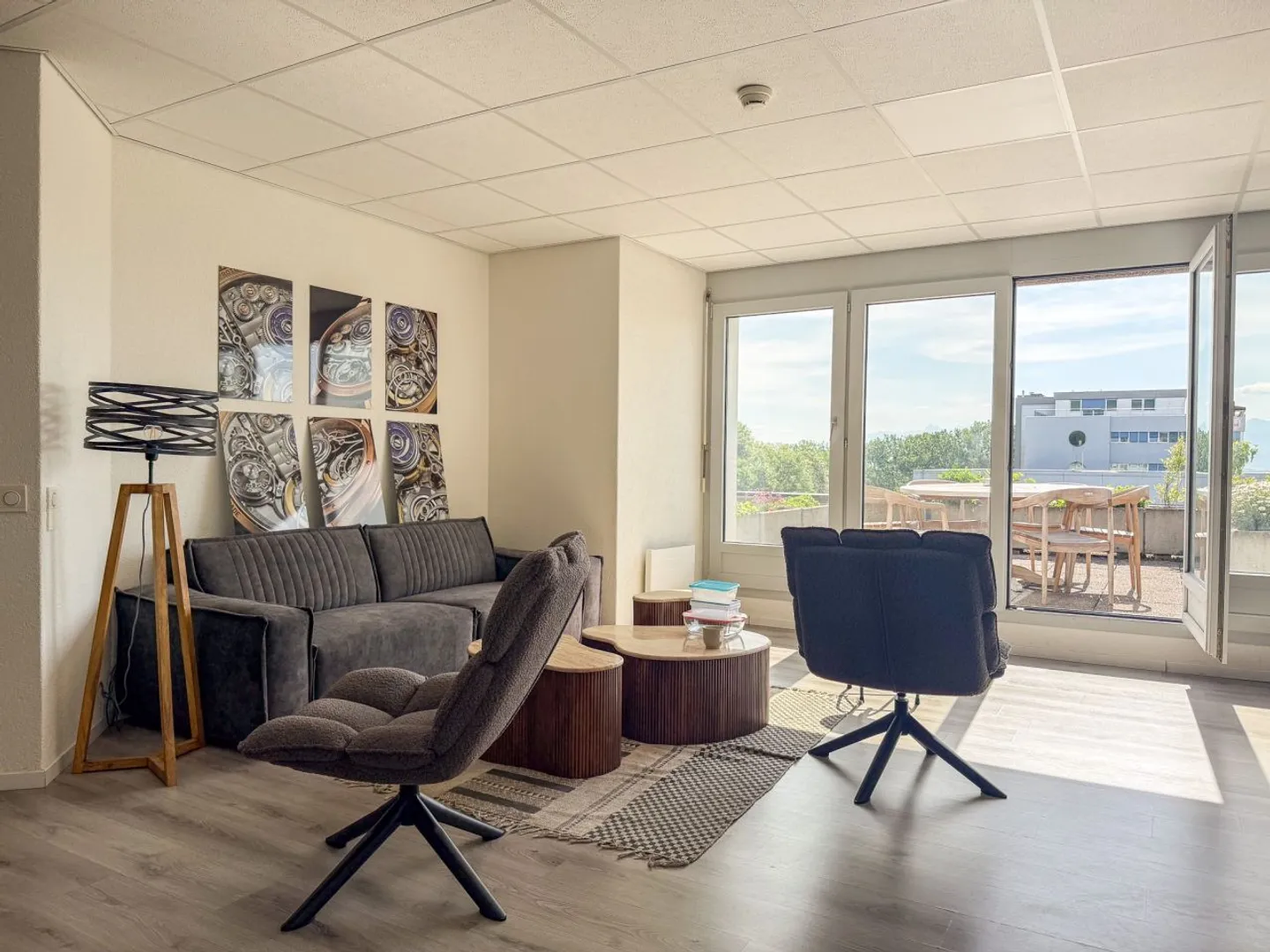 2 Offices in Nyon - Beautiful Terrace - Lake View - Train Station in 2 Minutes - Photo 8 of 12