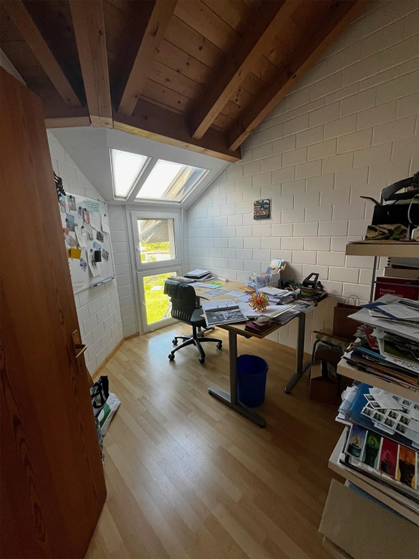 Bright 4.5 Room Attic Apartment with Interesting Floor Plan - Photo 9 of 14
