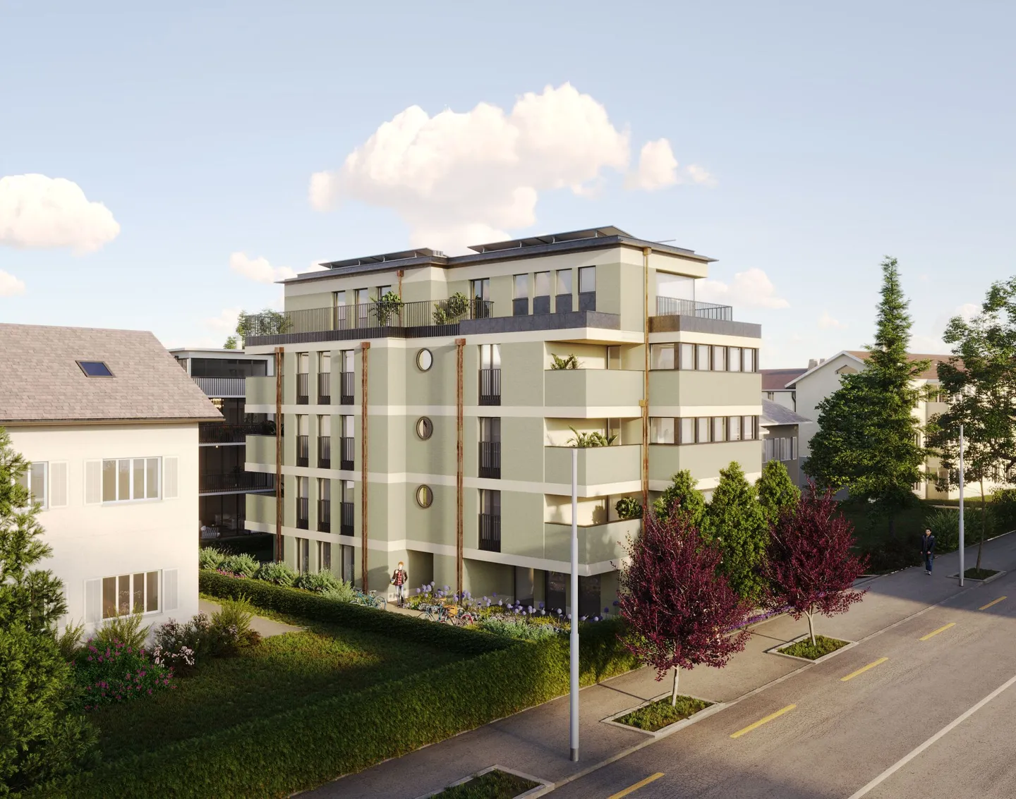 Appartamento con giardino 3,5 locali con ampio spazio esterno privato - Foto 4 di 5