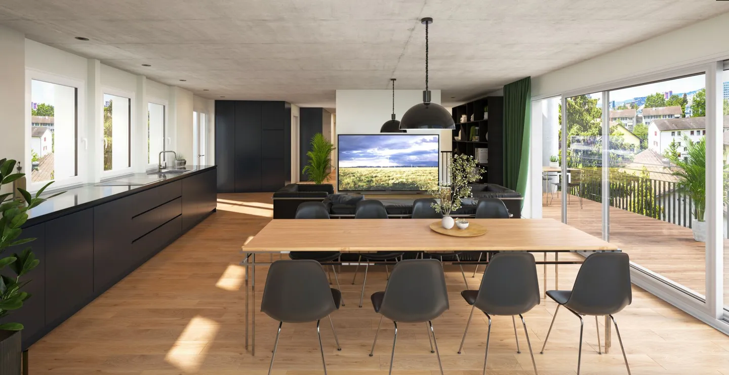 Esclusivo appartamento attico di 4,5 stanze con terrazza soleggiata - Foto 2 di 5