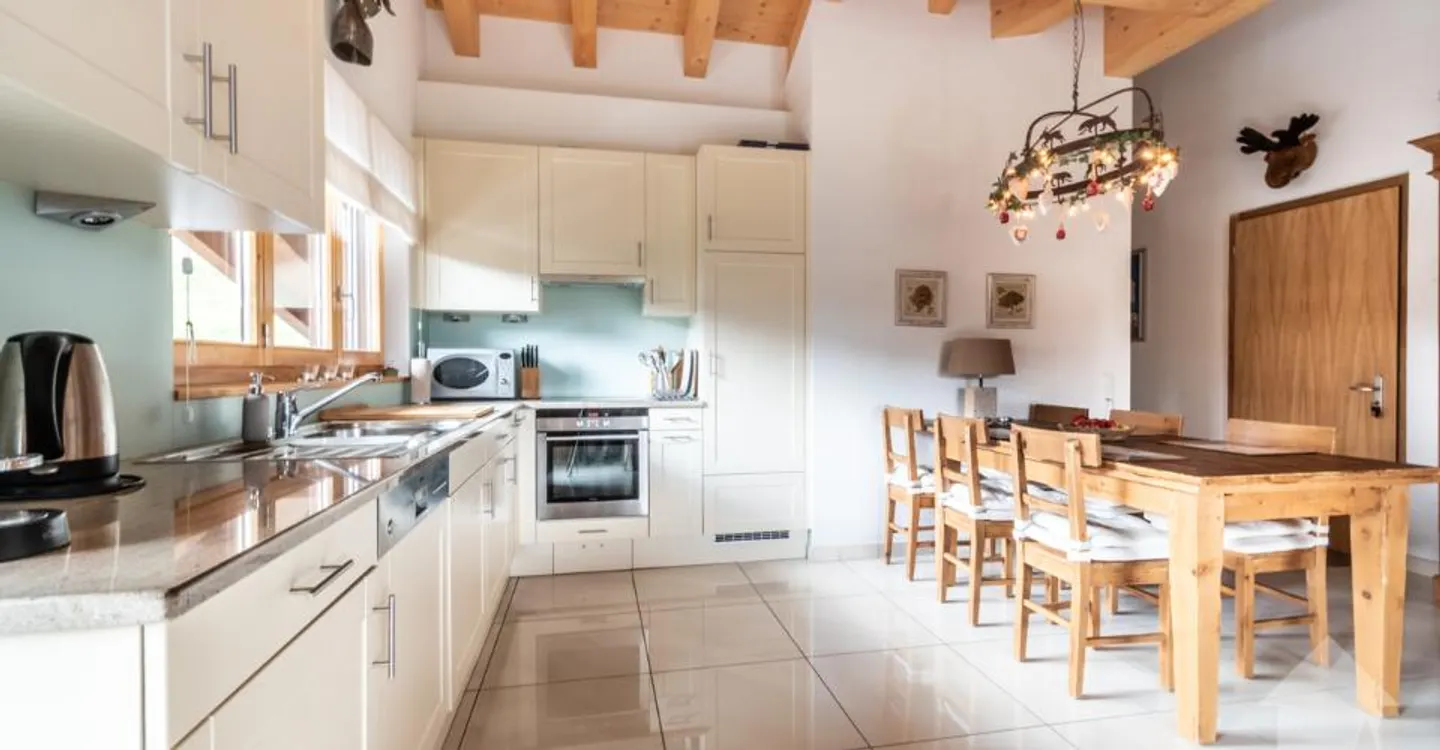 Penthouse Incantevole a Champoussin - Foto 4 di 9