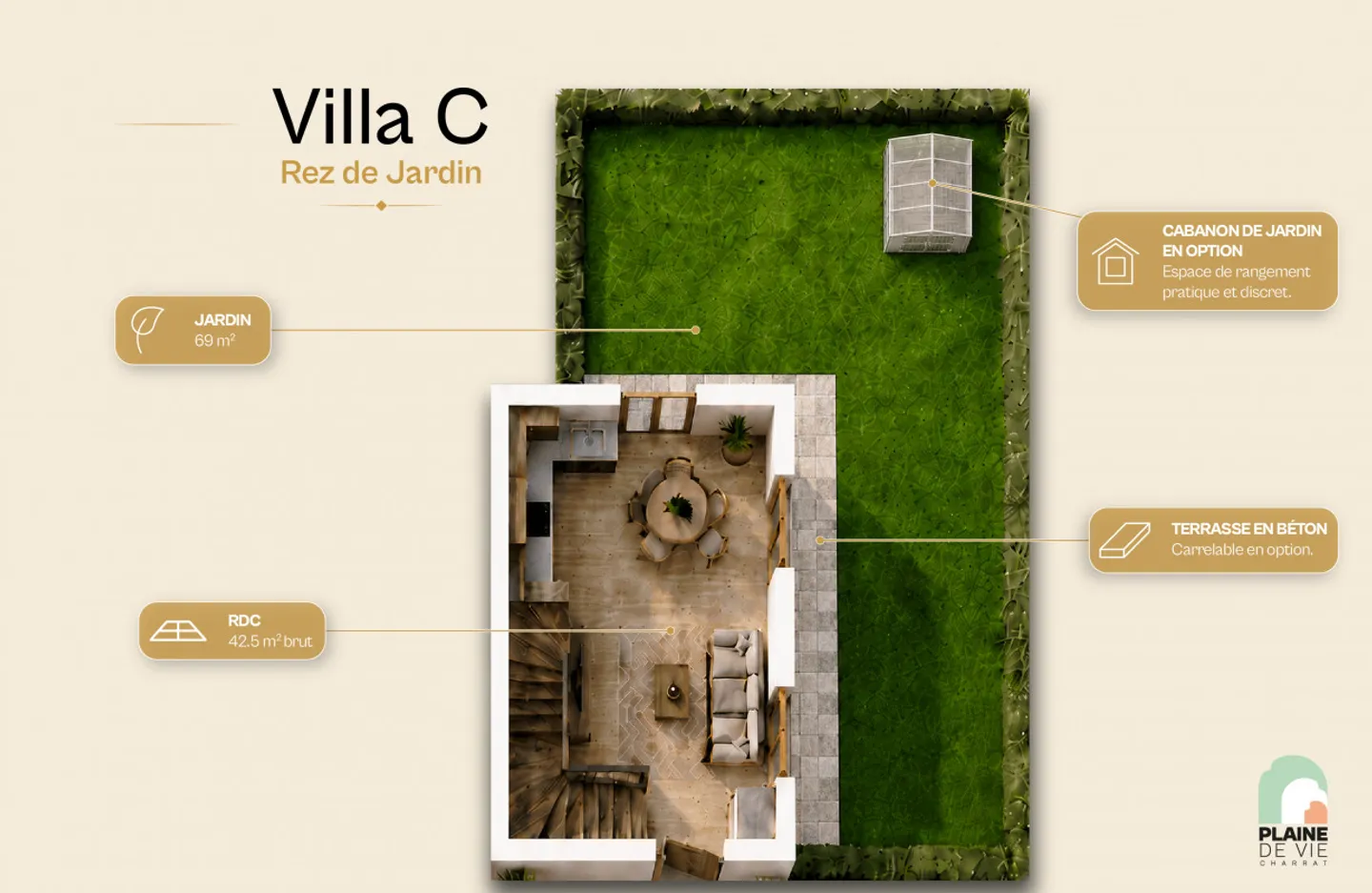 ULTIMA VILLA NUOVA di 3,5 stanze disponibile! Lotto C - Foto 2 di 10