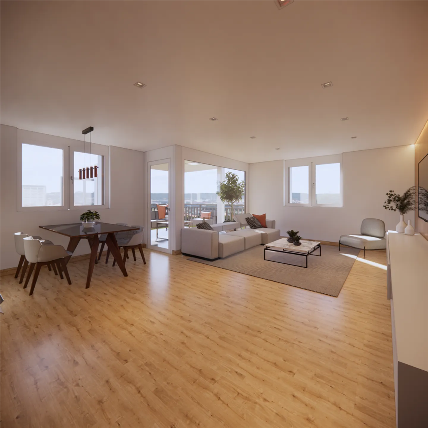 Attractive apartment with the highest comfort according to Minergie standard for first occupancy - Photo 3 of 9