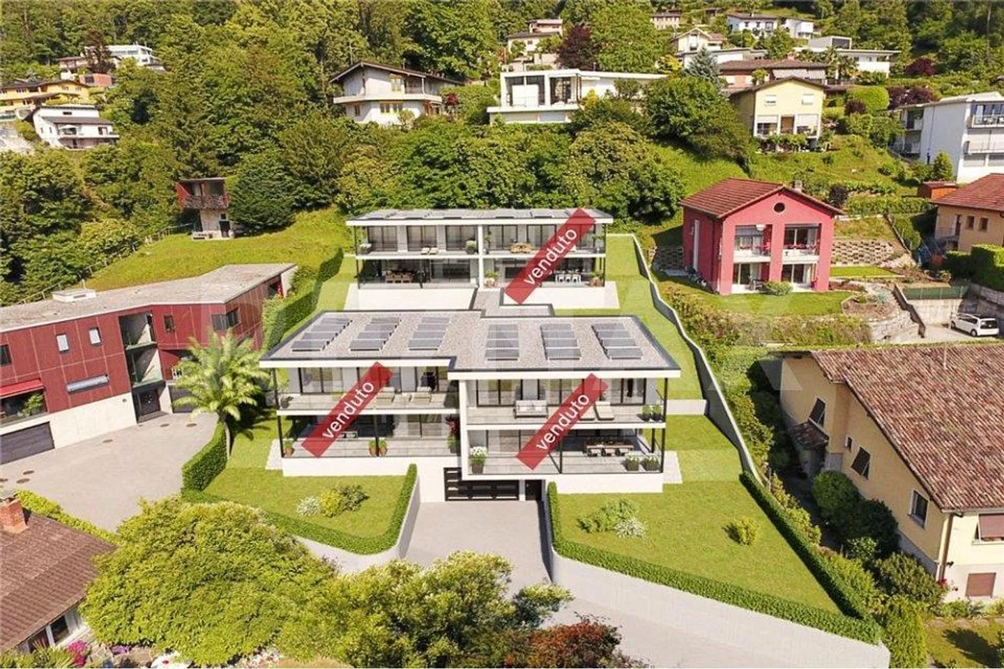 4 maisons modernes avec une vue splendide ! Également adapté comme résidence secondaire. - Photo 1 sur 10