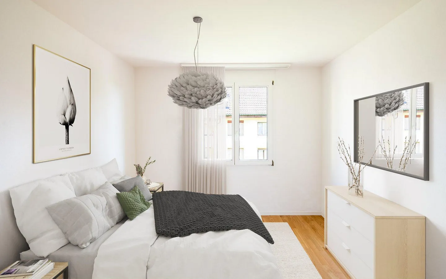 Cozy 3.5-room apartment in the popular Herblingen district - Photo 4 of 7