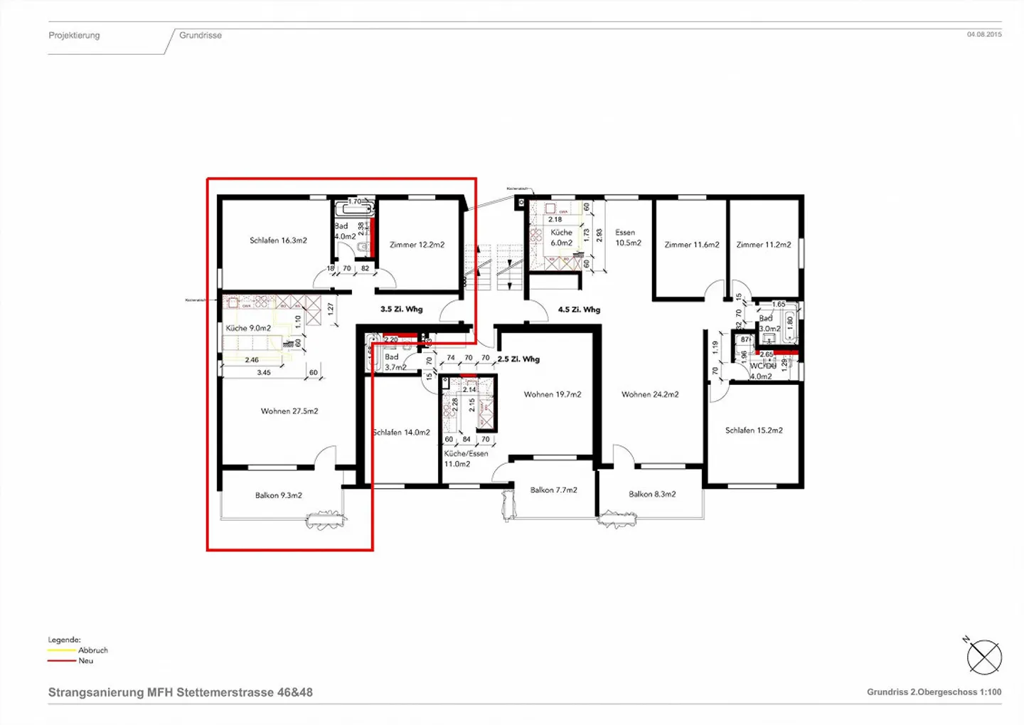 Cozy 3.5-room apartment in the popular Herblingen district - Photo 7 of 7