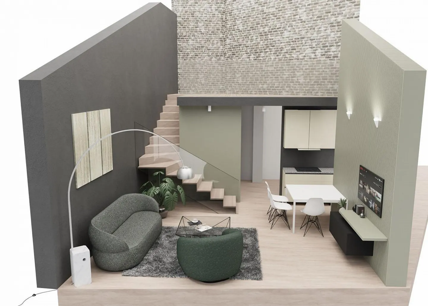 Palais avec projet de rénovation à Genestrerio - Photo 5 sur 6