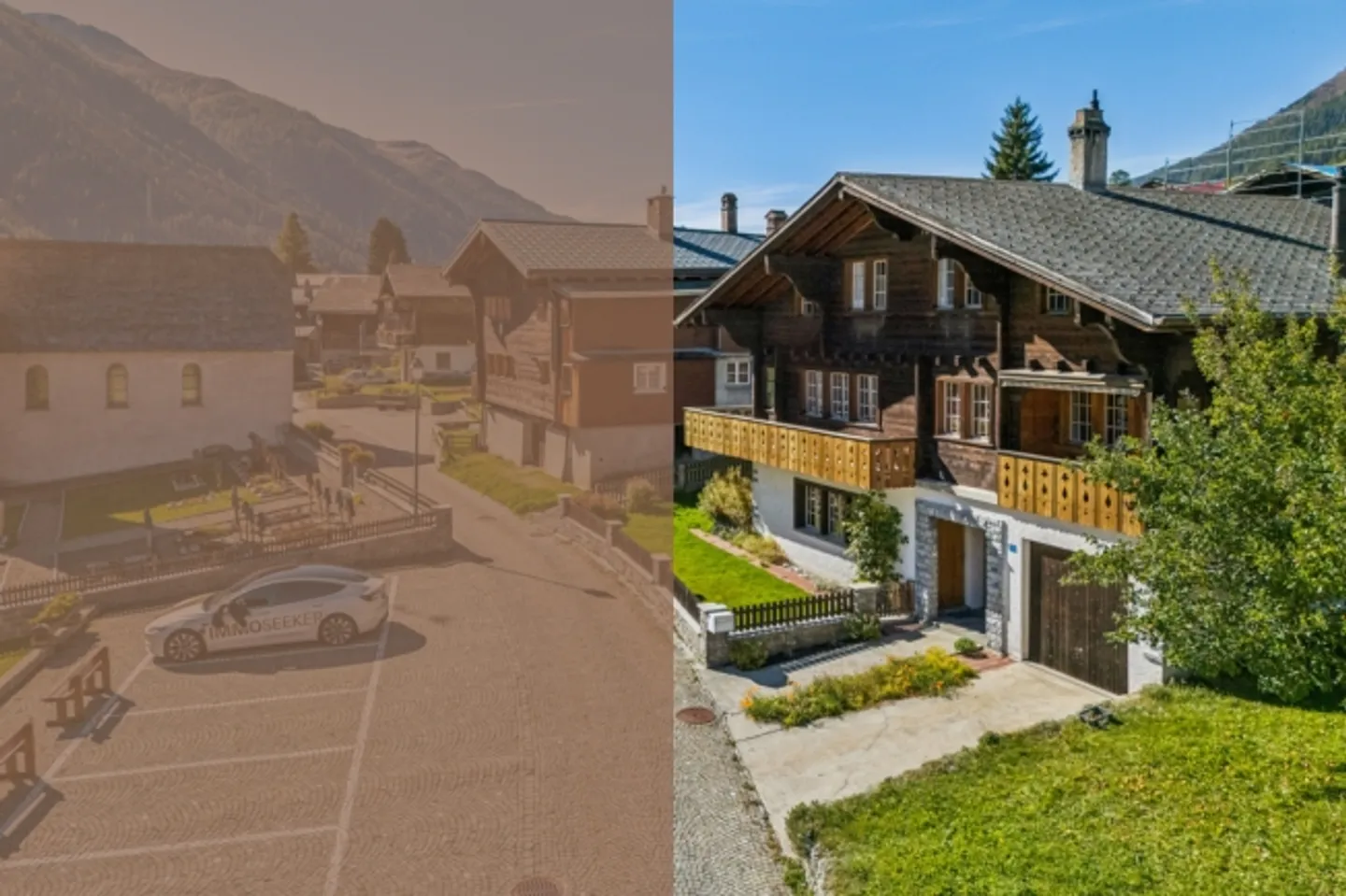 5.5-Zimmer-Chalet mit grossem Ausbaupotenzial - Foto 1 von 13