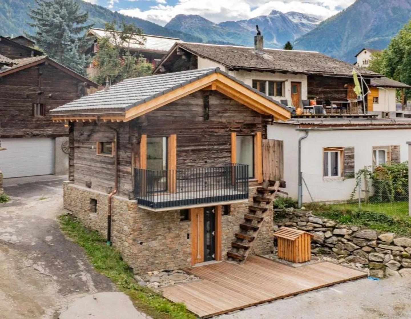 Charmante Maisonette mit Belalp-Blick - Foto 2 von 16