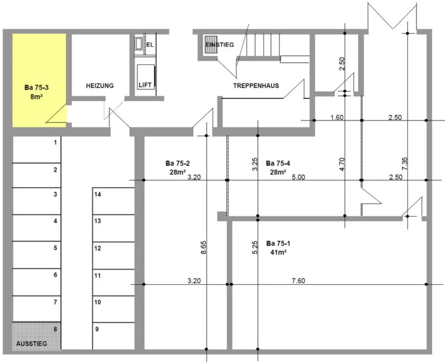 Magazzino vicino alla stazione di Zug in affitto - Foto 2 di 2