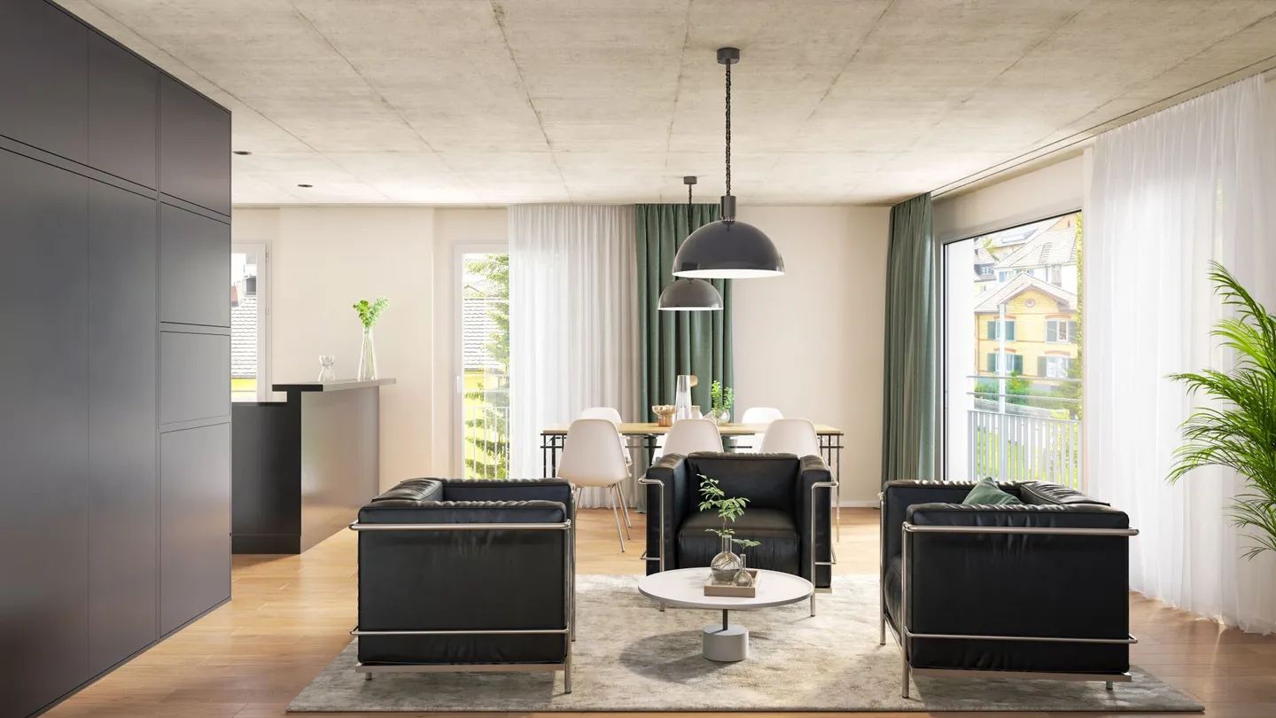 Prima occupazione: appartamento di 2,5 locali con finiture di alta qualità - Foto 2 di 5