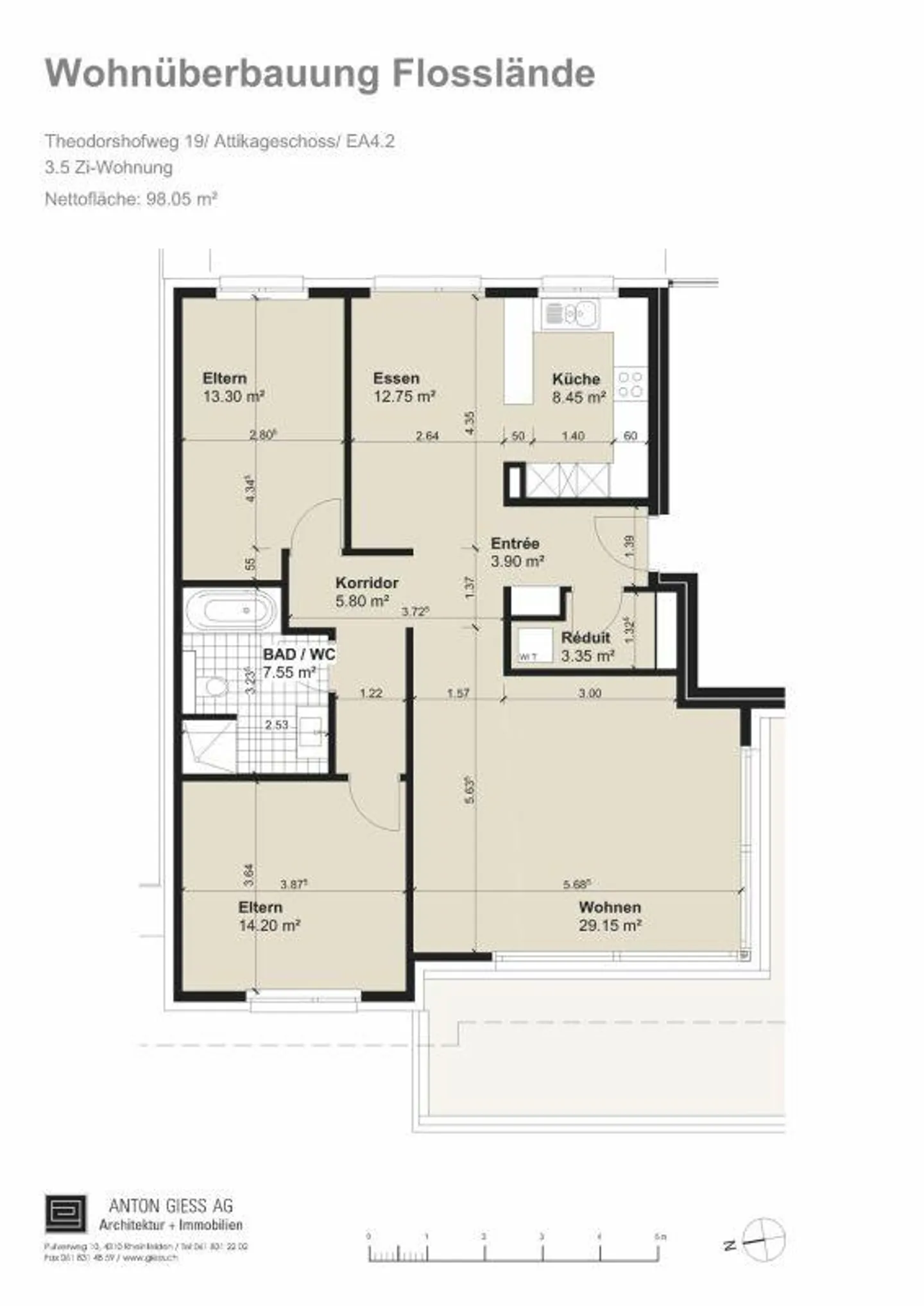 Penthouse mit Traumterrasse - Foto 16 von 16