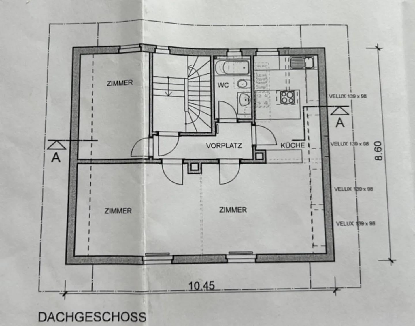 Helle 2.5-Zimmer-Dachwohnung - Photo 5 of 7
