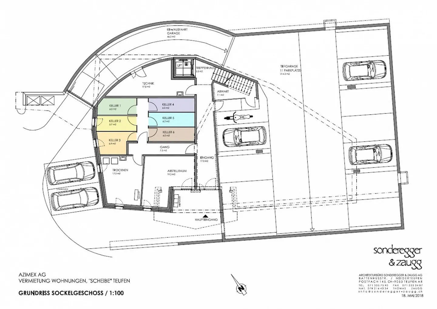 Appartement moderne de 4,5 pièces ensoleillé avec vue imprenable sur l'Alpstein - Photo 5 sur 14