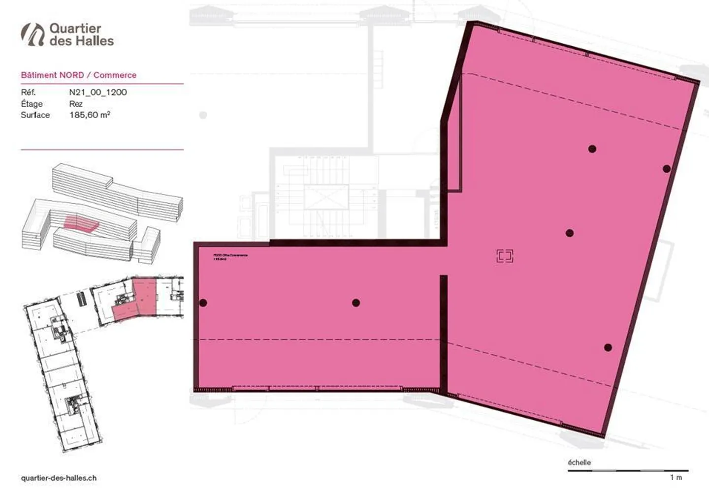Nel cuore del nuovo Quartiere delle Halles - Arcate di 155 m2 e 186 m2 - Foto 4 di 6