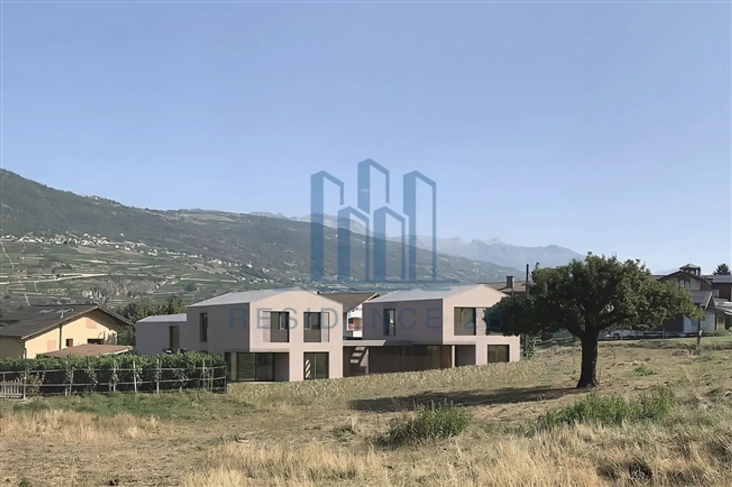 3 Nuove Ville contemporanee a Grône - Foto 2 di 11