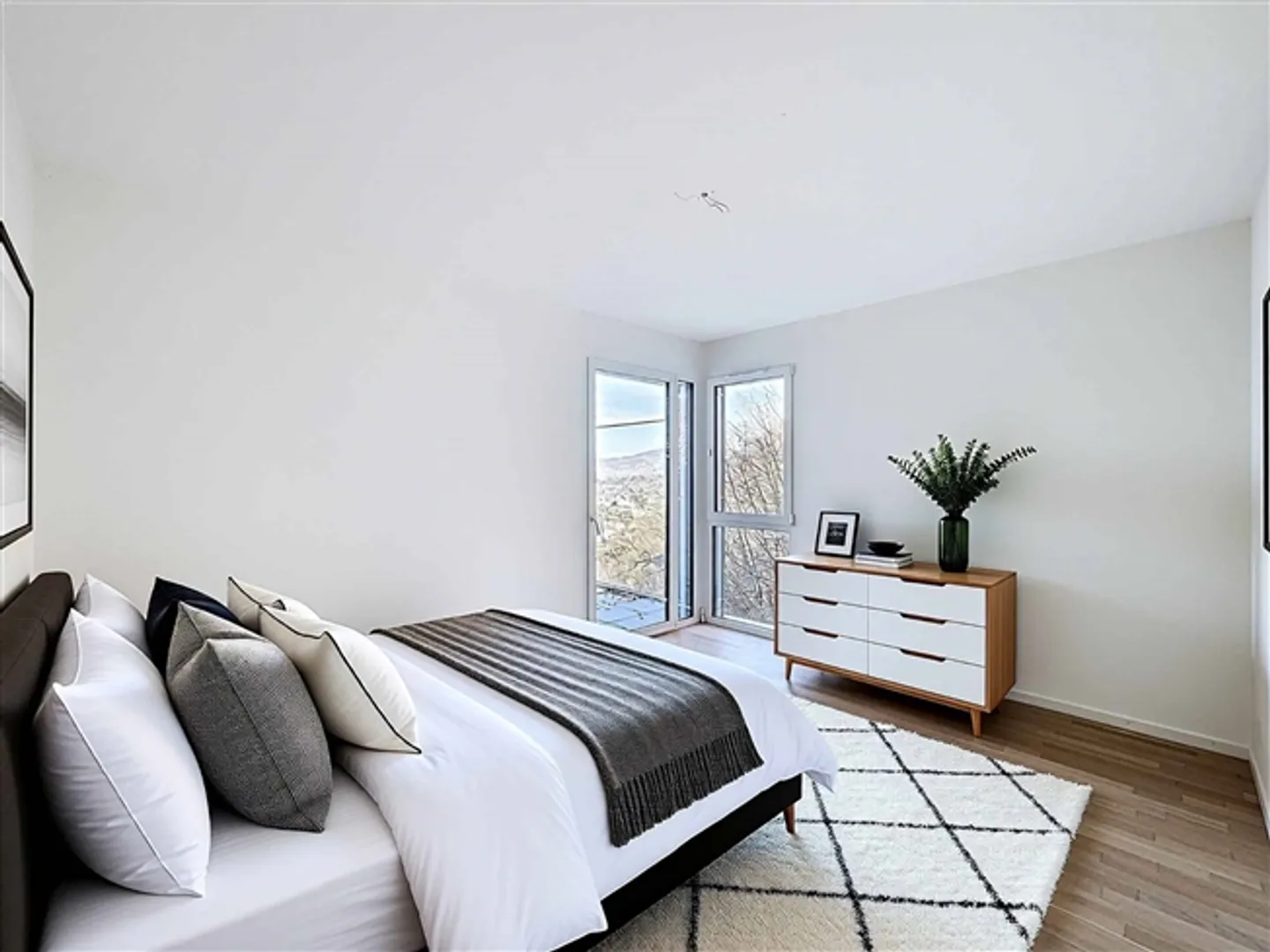 «Schönes Penthouse mit Panoramablick auf den See und die Alpen» - Foto 4 von 5