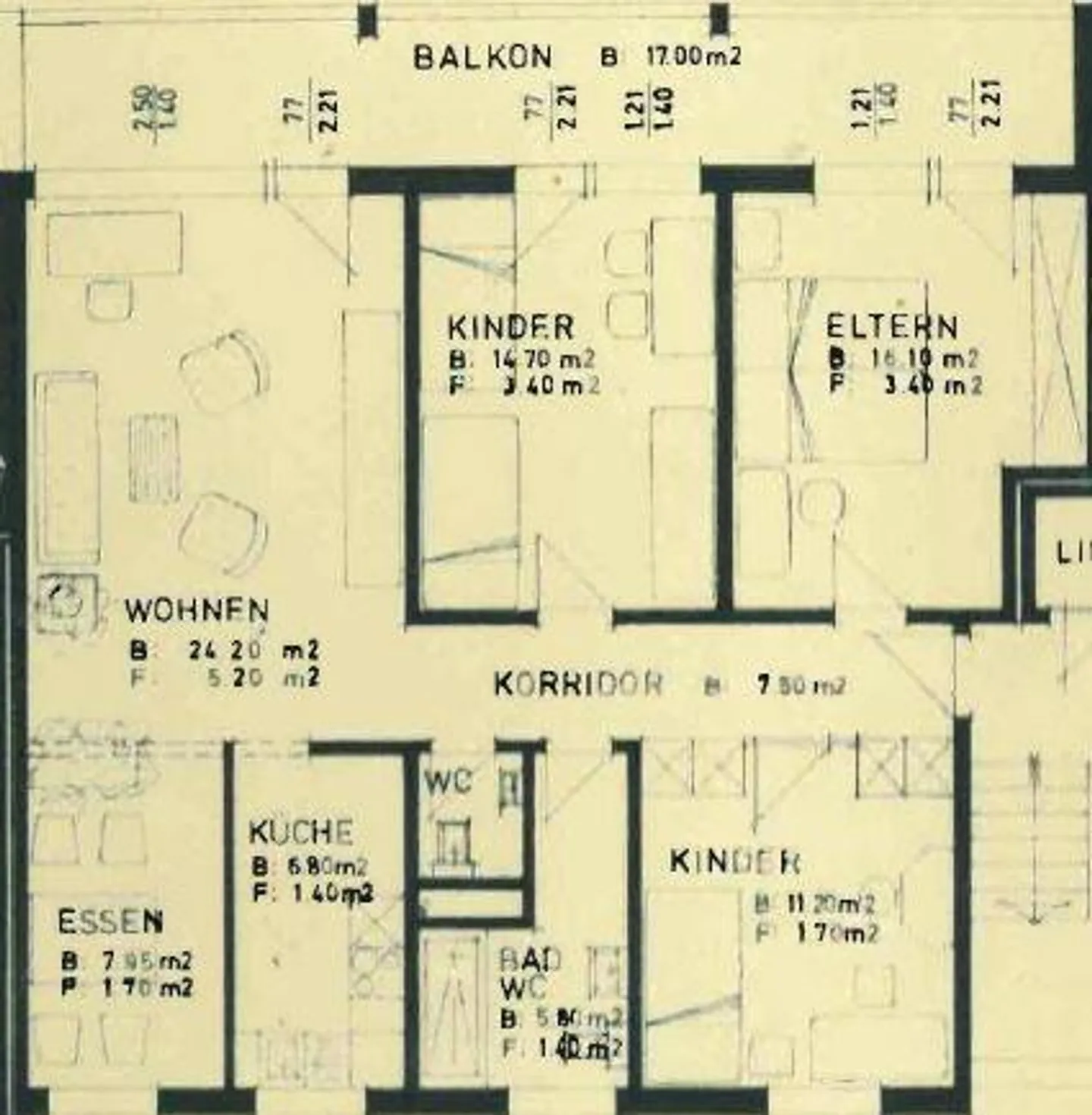 Appartamento 4 ½ locali al 2° piano - Foto 9 di 9