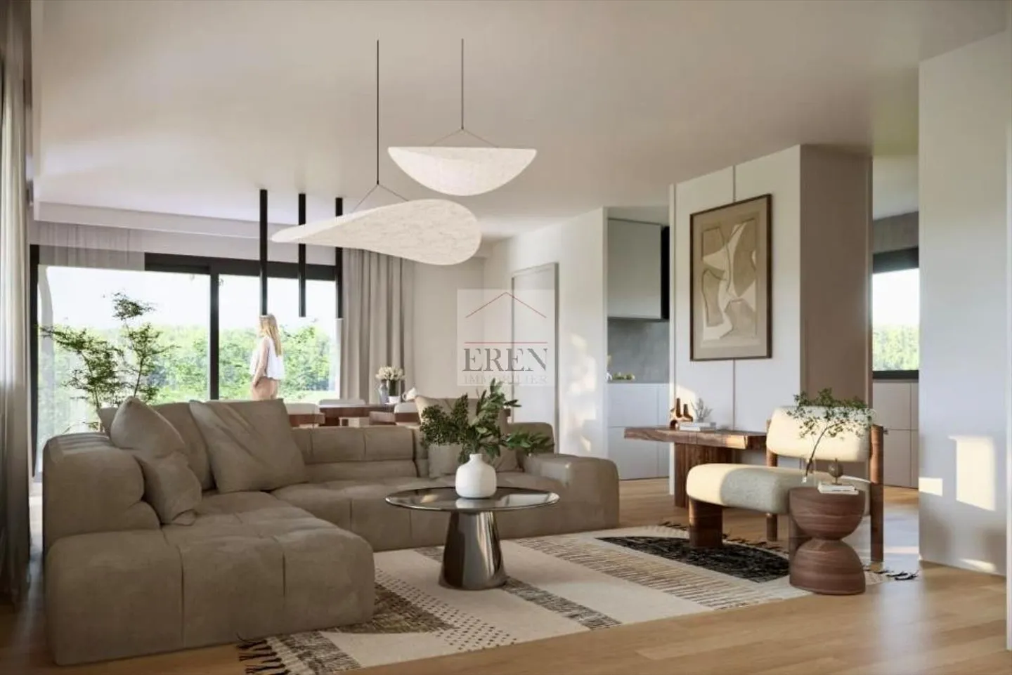 Superba e spaziosa villa indipendente di 5,5 locali e box garage da costruire ad Ardon - Foto 1 di 7