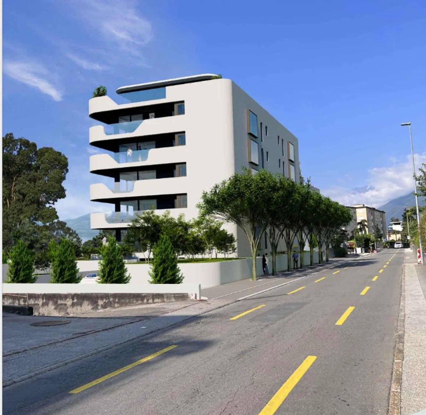 Appartamento 3,5 e 4,5 nuovo anche con vista lago - Foto 2 di 8