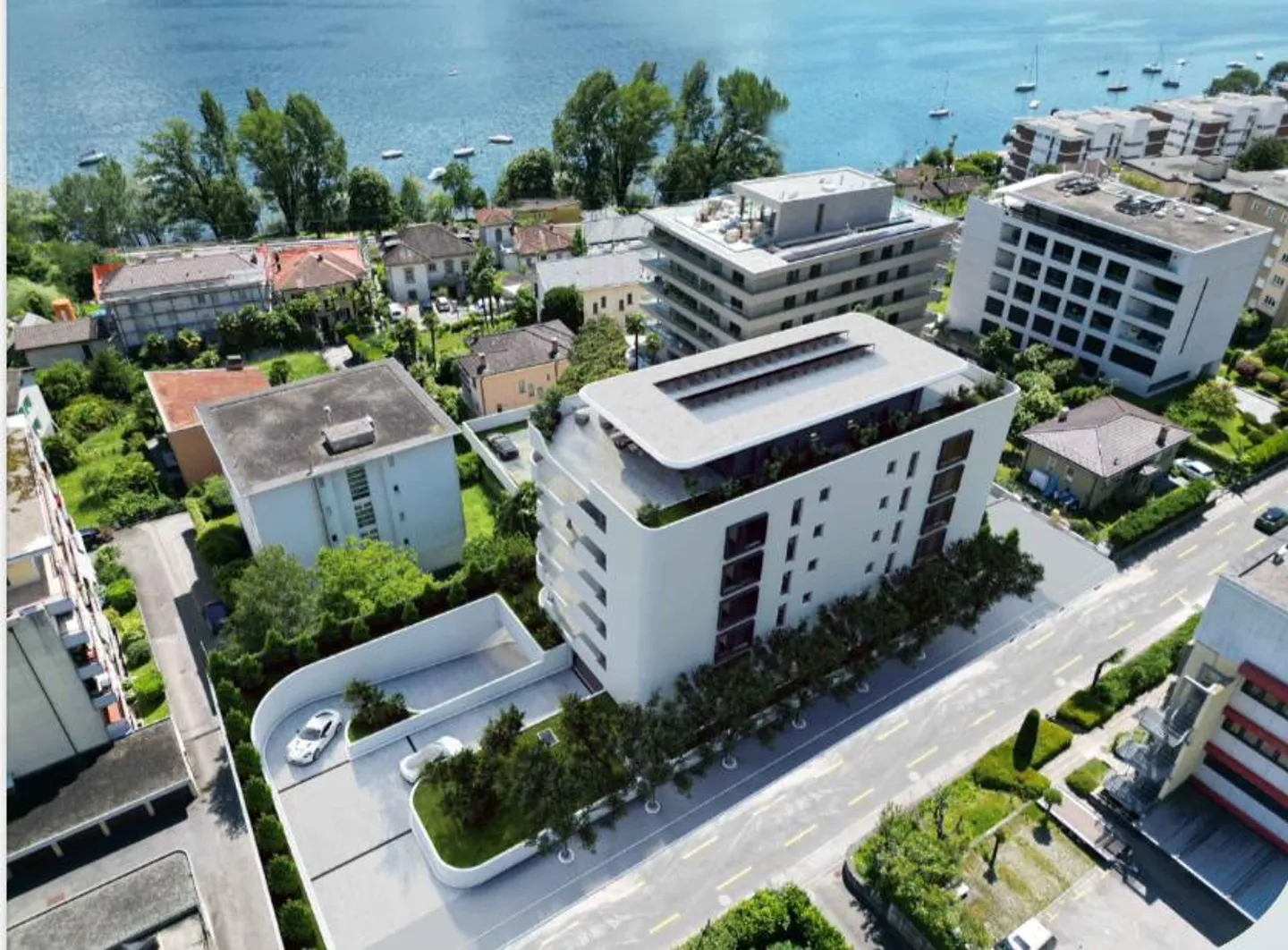 Appartamento 3,5 e 4,5 nuovo anche con vista lago - Foto 3 di 8
