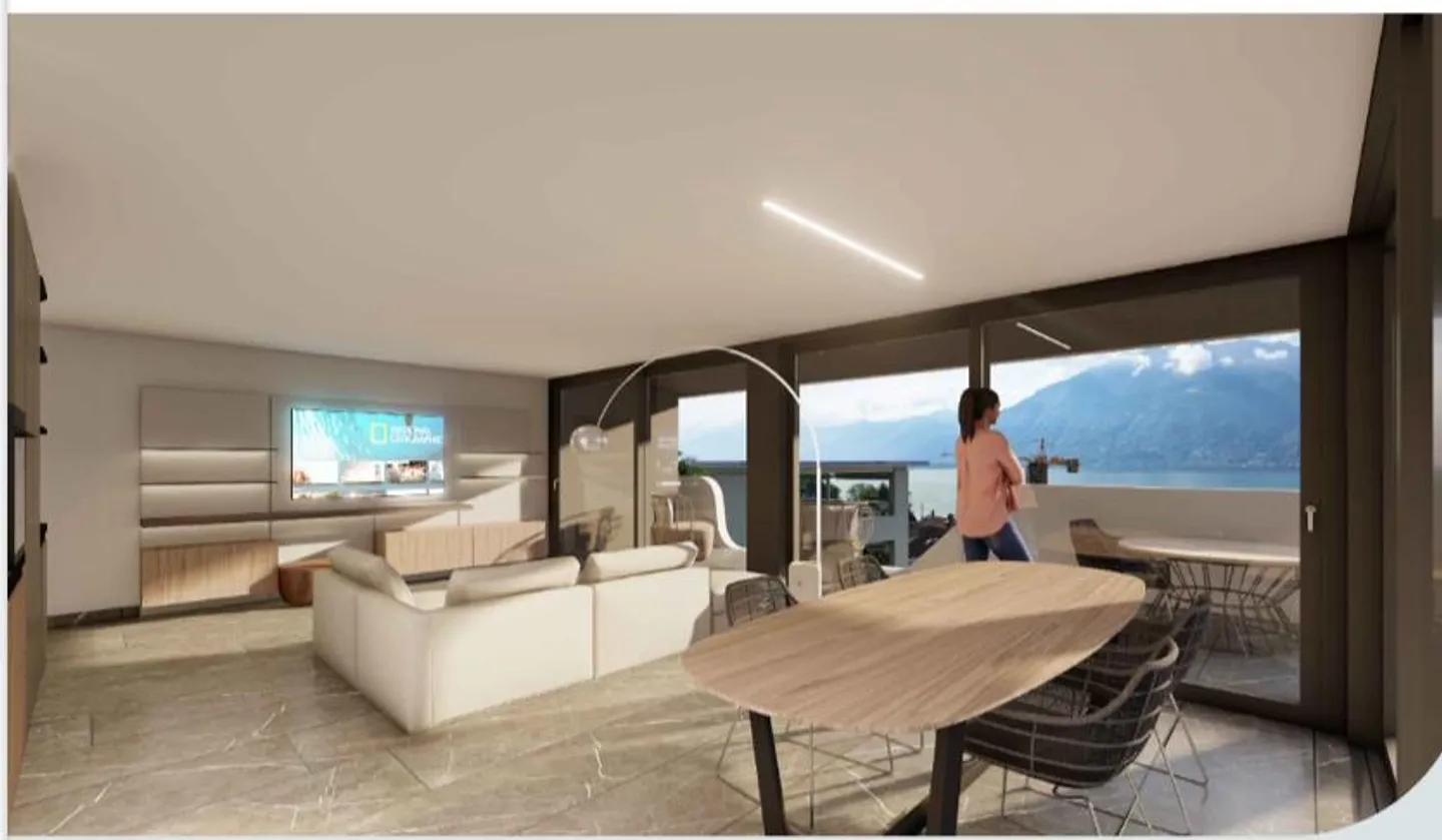 Appartamento 3,5 e 4,5 nuovo anche con vista lago - Foto 4 di 8