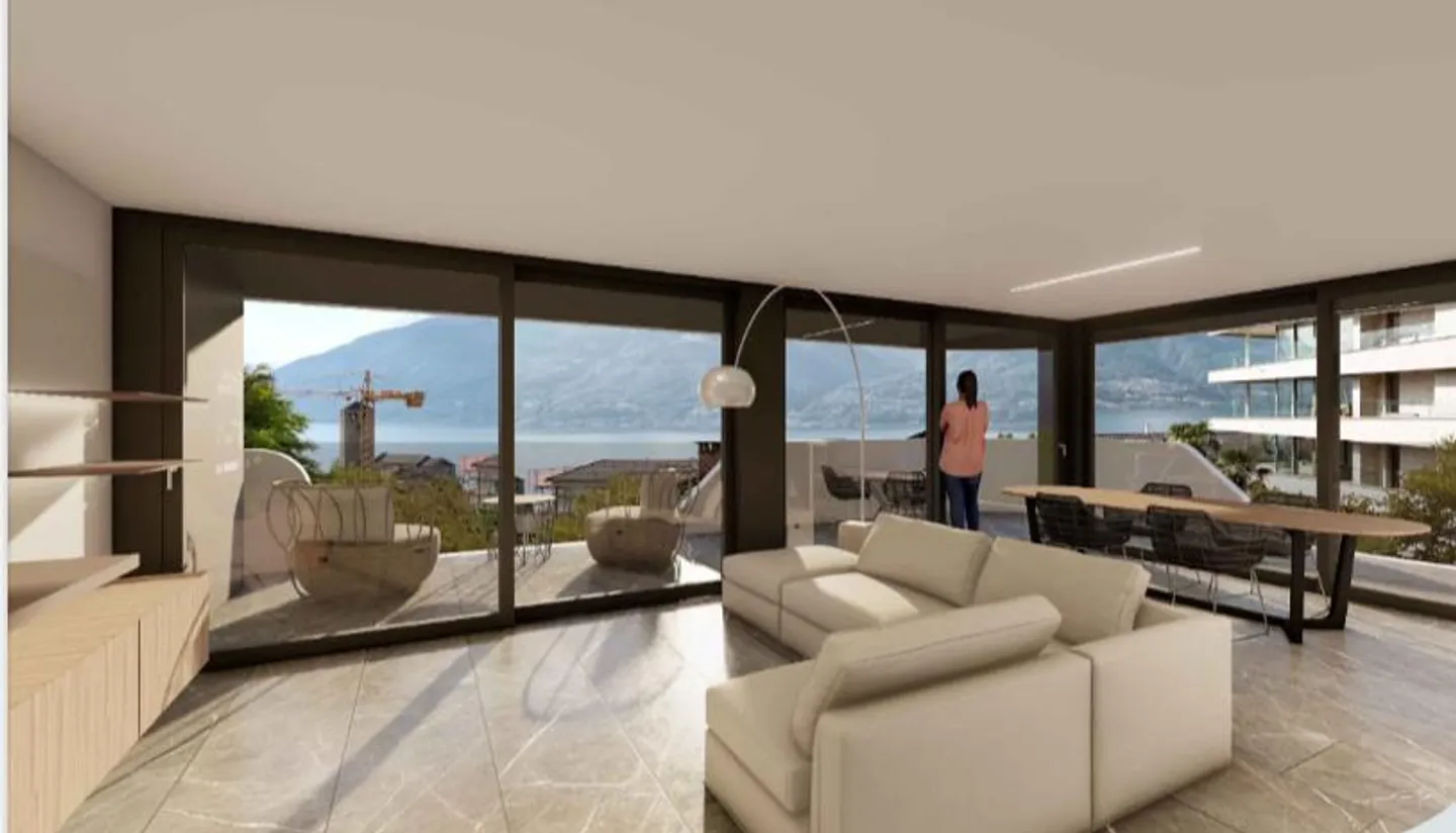 Appartamento 3,5 e 4,5 nuovo anche con vista lago - Foto 5 di 8