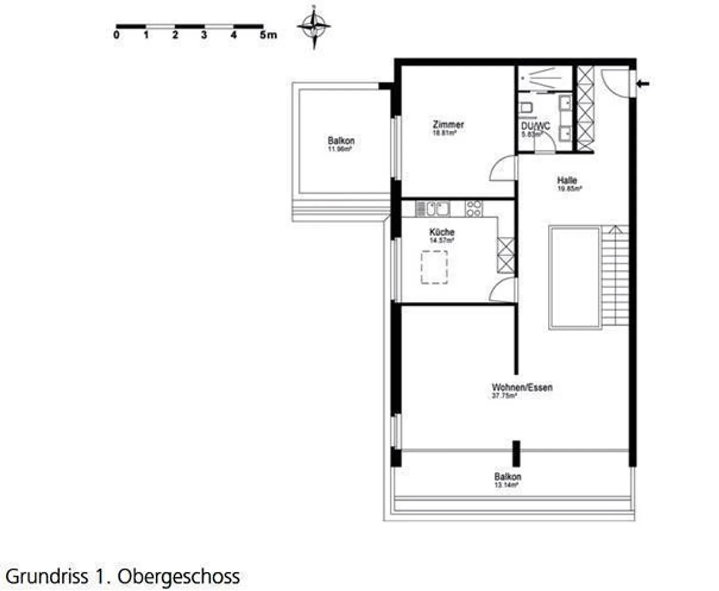 Maisonette di 6,5 stanze luminose con vista sul Säntis - Foto 12 di 16