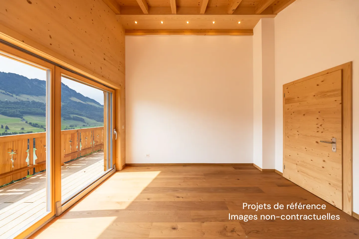 Opportunité exclusive : nouveau chalet en rondins avec vue dégagée - Photo 11 sur 13