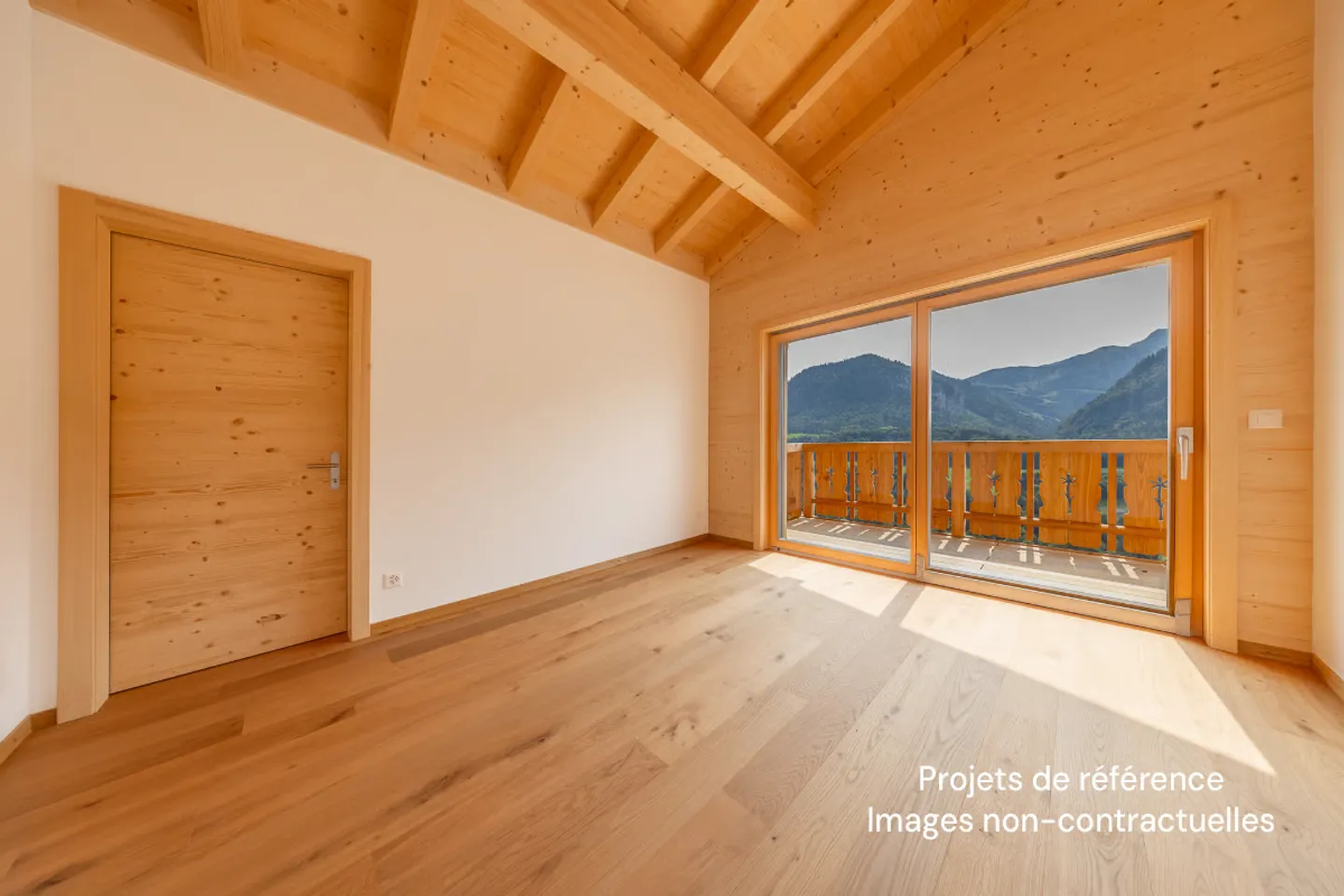 Opportunité exclusive : nouveau chalet en rondins avec vue dégagée - Photo 12 sur 13