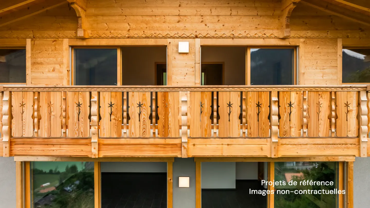 Opportunité exclusive : nouveau chalet en rondins avec vue dégagée - Photo 9 sur 13