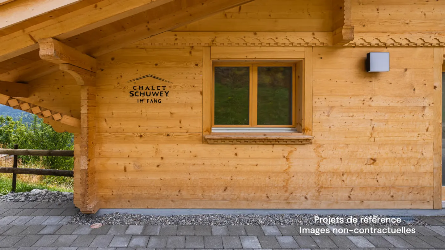 Opportunité exclusive : nouveau chalet en rondins avec vue dégagée - Photo 10 sur 13