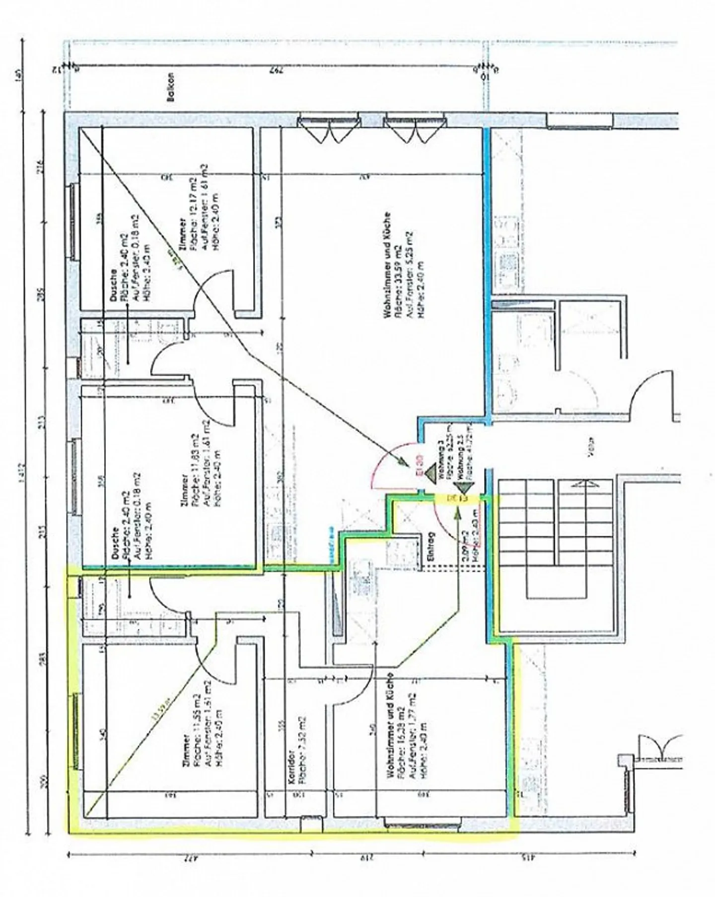 Appartement rénové de 2,5 pièces au 1er étage - Photo 6 sur 7