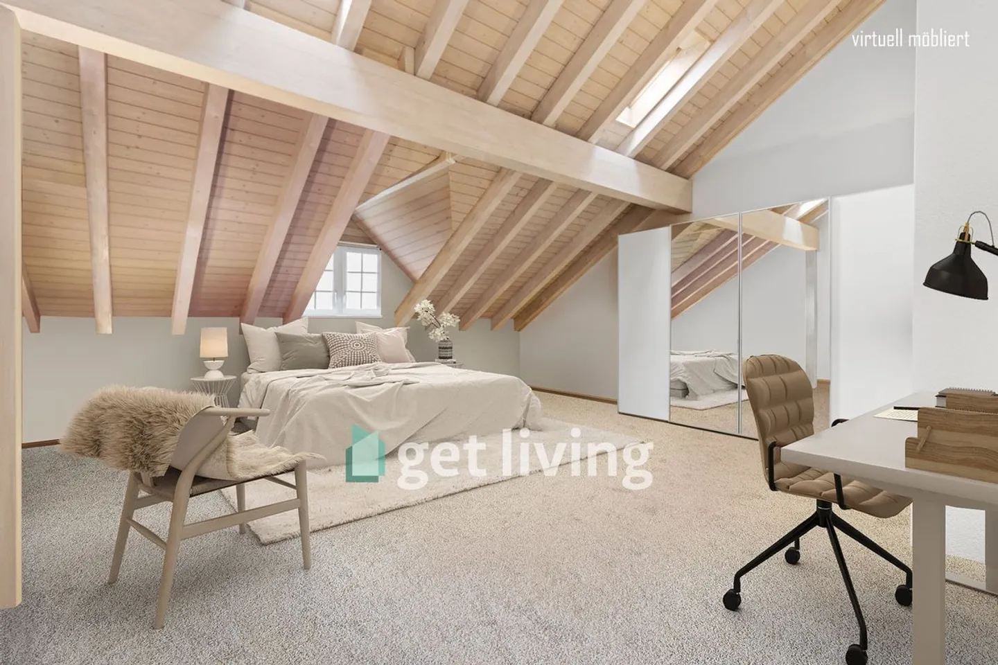 APPARTAMENTO PENTHOUSE SPAZIOSO NEL VECCHIO CENTRO DEL VILLAGGIO - Foto 2 di 8