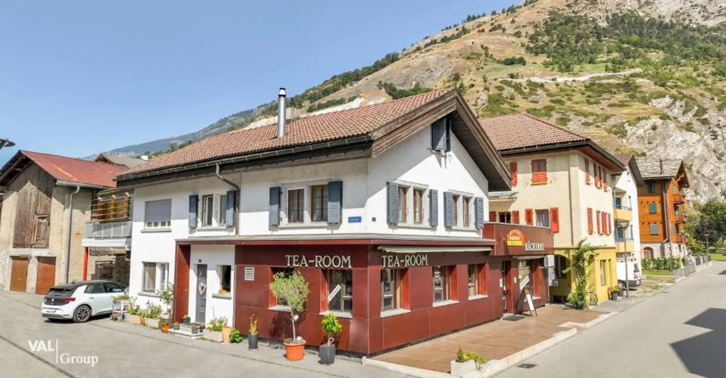 Locali commerciali con fascino e potenziale nel centro di Raron - Foto 12 di 13