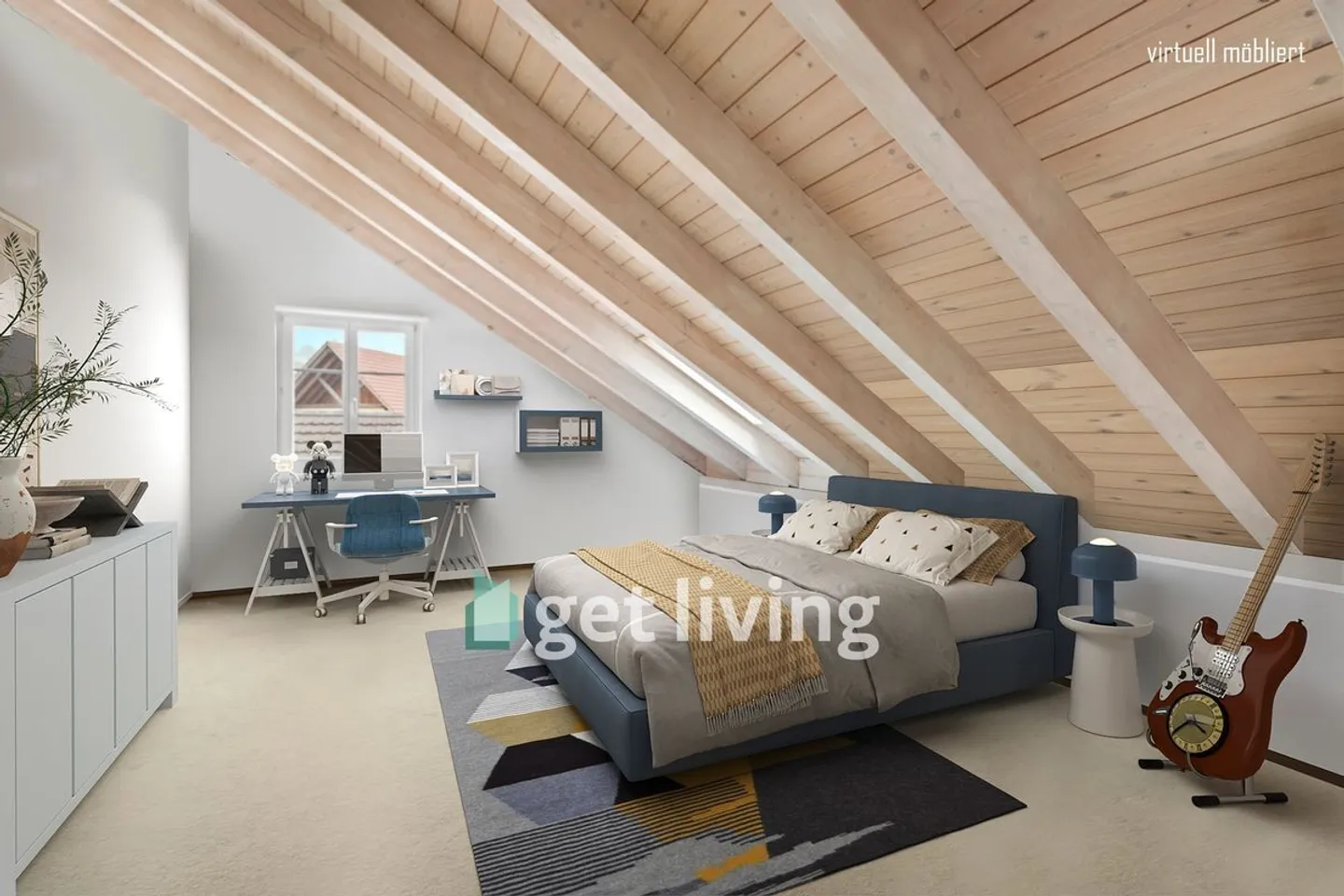 APPARTAMENTO PENTHOUSE SPAZIOSO NEL VECCHIO CENTRO DEL VILLAGGIO - Foto 7 di 8