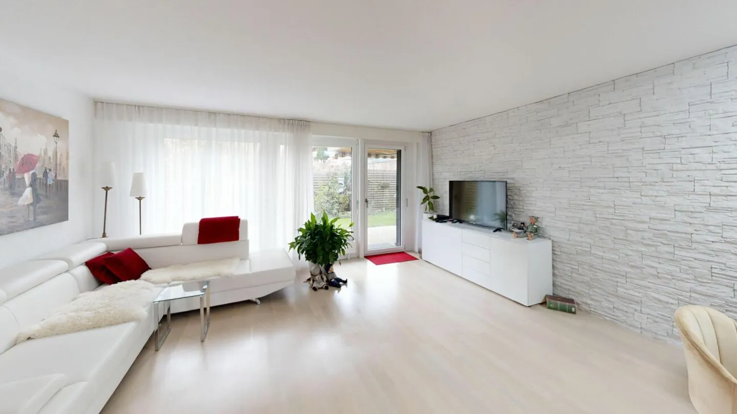 Wohngenuss mit Gartenidylle - Ihre Erdgeschosswohnung in Niederscherli - Foto 1 von 12
