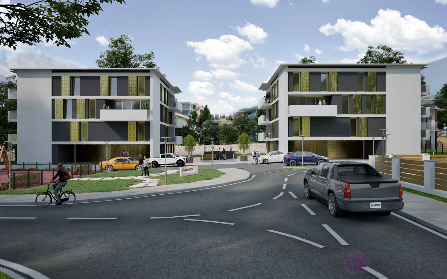Luxuswohnungen in Saxon - Foto 1 von 4